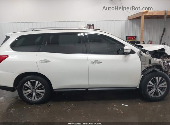 5N1DR2MM3KC580499 2019 NISSAN PATHFINDER Белый Вид задней части салона