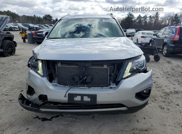 5N1DR2MM5JC665052 2018 NISSAN PATHFINDER Silver Դիմացի տեսք