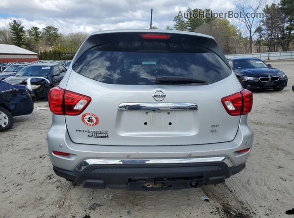 5N1DR2MM5JC665052 2018 NISSAN PATHFINDER Silver Հետևի տեսք