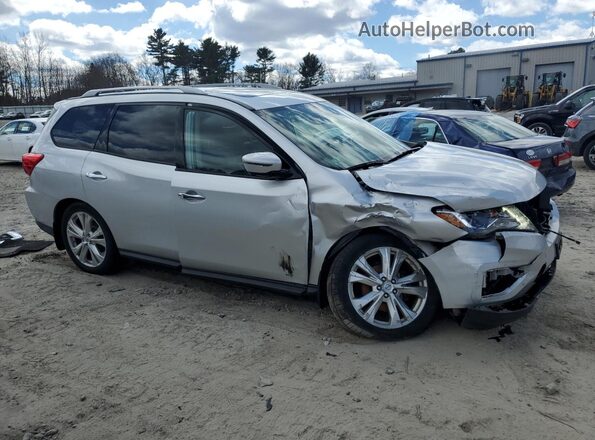 5N1DR2MM5JC665052 2018 NISSAN PATHFINDER Silver Առջևի աջ