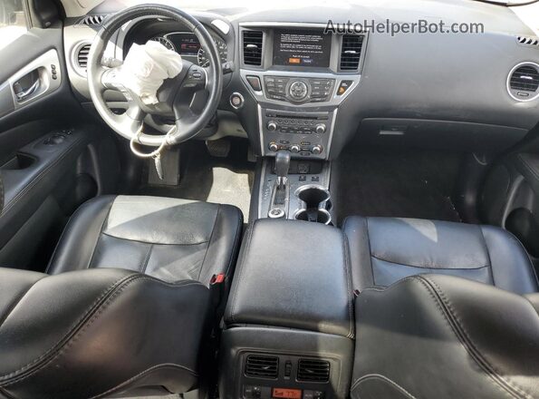 5N1DR2MM5JC665052 2018 NISSAN PATHFINDER Silver Առջևի վահանակի տեսք