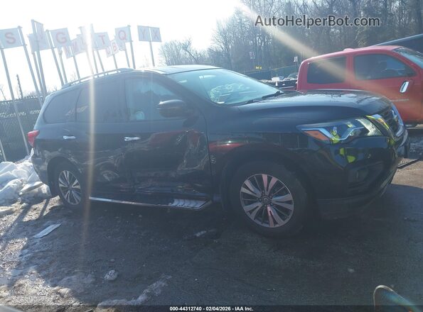 5N1DR2MM6KC610692 2019 NISSAN PATHFINDER Черный Вид задней части салона