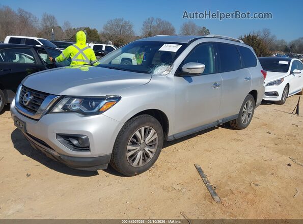 5N1DR2MM6KC613432 2019 NISSAN PATHFINDER Серебряный Передняя левая четверть
