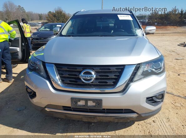 5N1DR2MM6KC613432 2019 NISSAN PATHFINDER Серебряный Вид щитка приборов