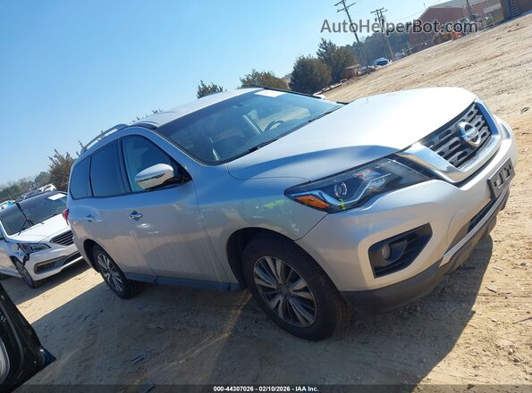 5N1DR2MM6KC613432 2019 NISSAN PATHFINDER Серебряный Вид задней части салона