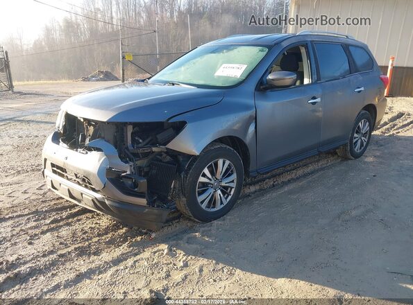 5N1DR2MM6KC628089 2019 NISSAN PATHFINDER Серый Передняя левая четверть
