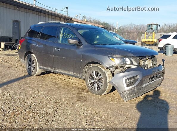 5N1DR2MM6KC628089 2019 NISSAN PATHFINDER Серый Передняя правая четверть