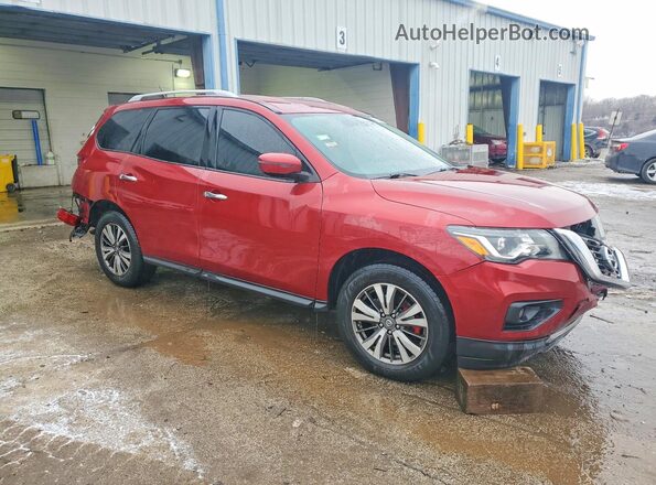 5N1DR2MM7HC625260 2017 NISSAN PATHFINDER Red Передня права чверть