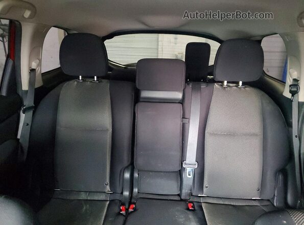 5N1DR2MM7HC625260 2017 NISSAN PATHFINDER Red Вид задніх сидінь