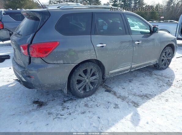 5N1DR2MM7HC908841 2017 NISSAN PATHFINDER Silver Rear right