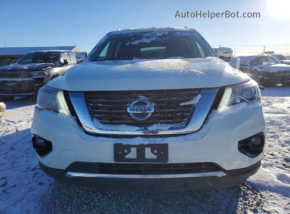 5N1DR2MM7KC608501 2019 NISSAN PATHFINDER White Vista frontal
