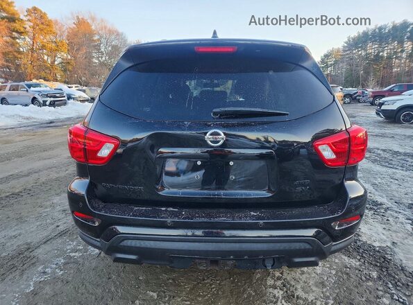 5N1DR2MM7KC638338 2019 NISSAN PATHFINDER Black Front interior view