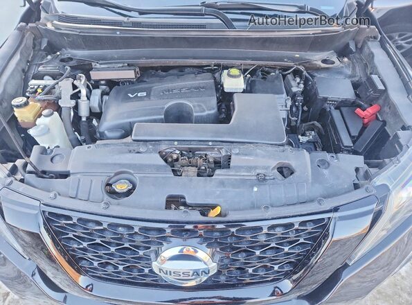 5N1DR2MM7KC638338 2019 NISSAN PATHFINDER Black VIN sticker view