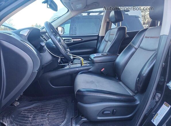5N1DR2MM7KC638338 2019 NISSAN PATHFINDER Black Dashboard view