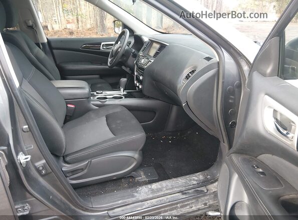 5N1DR2MM7KC650831 2019 NISSAN PATHFINDER Gray Widok wnętrza z przodu