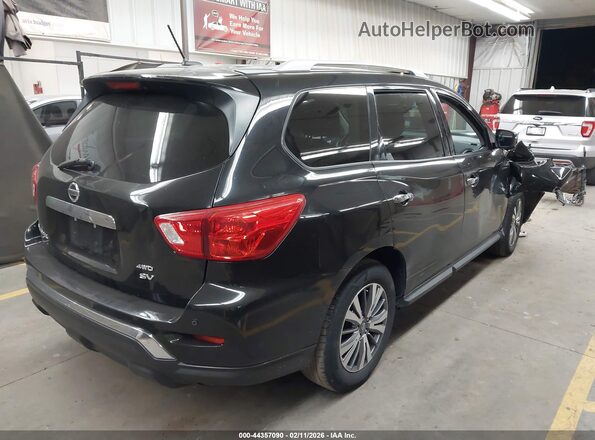 5N1DR2MM8JC628772 2018 NISSAN PATHFINDER Black Задня права чверть