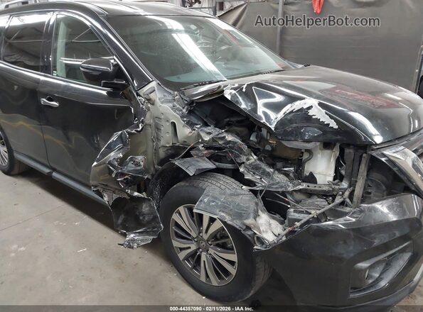 5N1DR2MM8JC628772 2018 NISSAN PATHFINDER Black Вид спереду