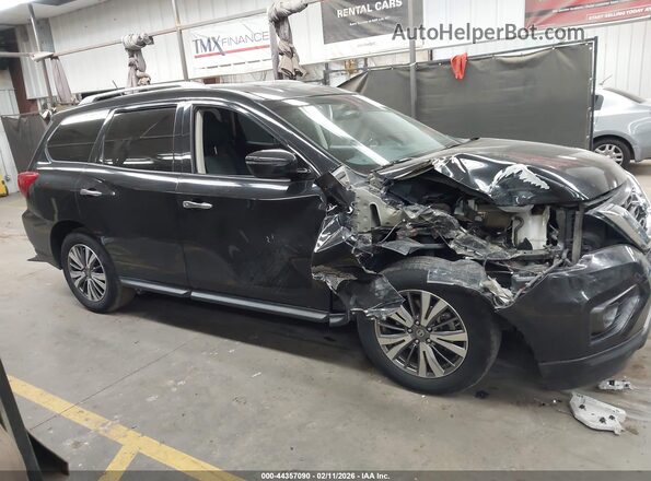 5N1DR2MM8JC628772 2018 NISSAN PATHFINDER Black Вид задньої частини салону