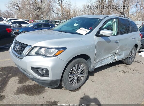 5N1DR2MMXJC632399 2018 NISSAN PATHFINDER Серебряный Передняя левая четверть