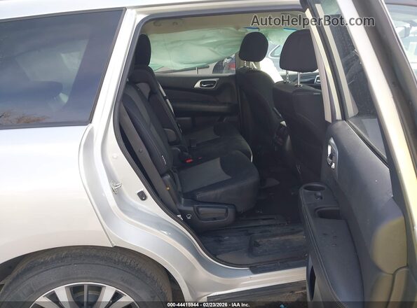 5N1DR2MMXJC632399 2018 NISSAN PATHFINDER Серебряный Вид наклейки с VIN-кодом