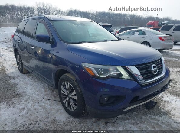 5N1DR2MMXKC585232 2019 NISSAN PATHFINDER Blue Delantero derecho