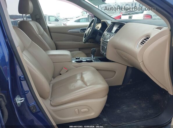 5N1DR2MMXKC585232 2019 NISSAN PATHFINDER Blue Vista interior delantera