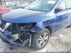 2019 Nissan Pathfinder Sl Blue vin: 5N1DR2MMXKC585232