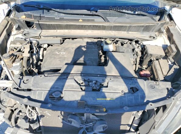 5N1DR2MN1KC591753 2019 NISSAN PATHFINDER White ძრავის განყოფილების ხედი