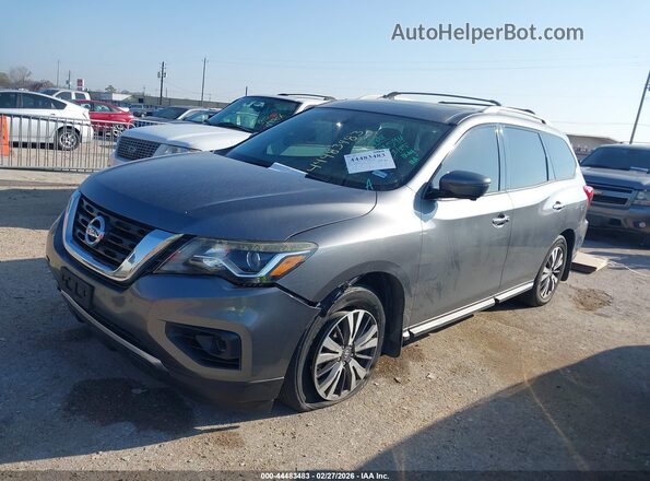 5N1DR2MN2HC658594 2017 NISSAN PATHFINDER Серый Передняя левая четверть