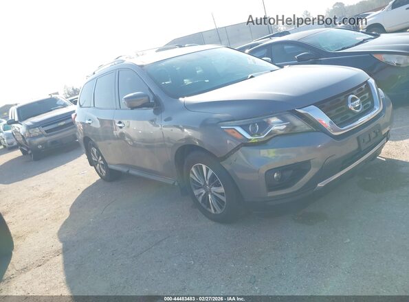 5N1DR2MN2HC658594 2017 NISSAN PATHFINDER Серый Передняя правая четверть