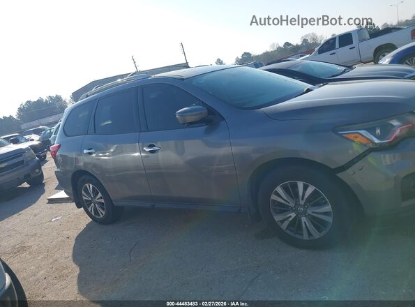 5N1DR2MN2HC658594 2017 NISSAN PATHFINDER Серый Вид задней части салона