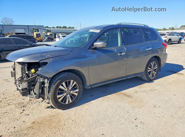 5N1DR2MN2KC598601 2019 NISSAN PATHFINDER Gray Vista tres cuartos delantera izquierda