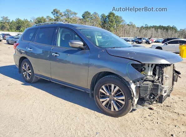 5N1DR2MN2KC598601 2019 NISSAN PATHFINDER Gray Delantero derecho