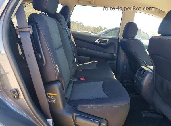 5N1DR2MN2KC598601 2019 NISSAN PATHFINDER Gray Vista interior trasera