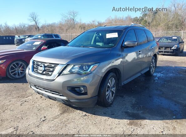 5N1DR2MN6HC632452 2017 NISSAN PATHFINDER Gray Передня ліва чверть