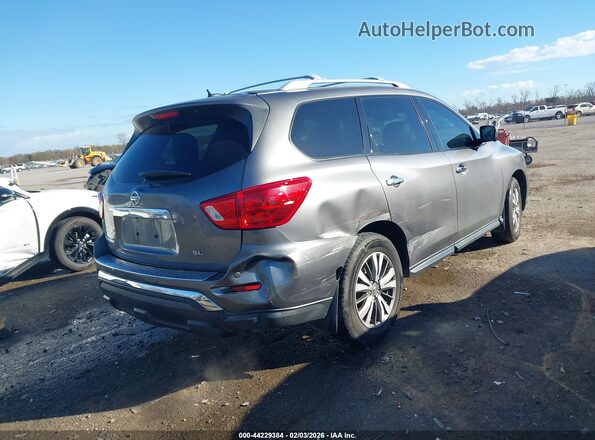 5N1DR2MN6HC632452 2017 NISSAN PATHFINDER Gray Задня права чверть