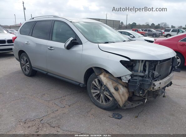 5N1DR2MN6JC629072 2018 NISSAN PATHFINDER Silver Delantero derecho