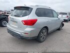 2018 Nissan Pathfinder Sv Silver vin: 5N1DR2MN6JC629072