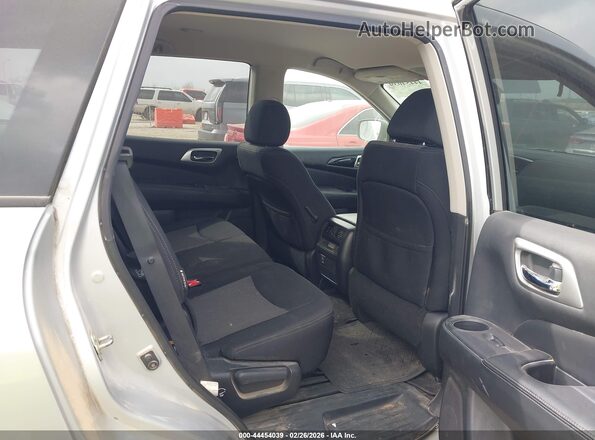 5N1DR2MN6JC629072 2018 NISSAN PATHFINDER Silver Vista de la etiqueta del VIN