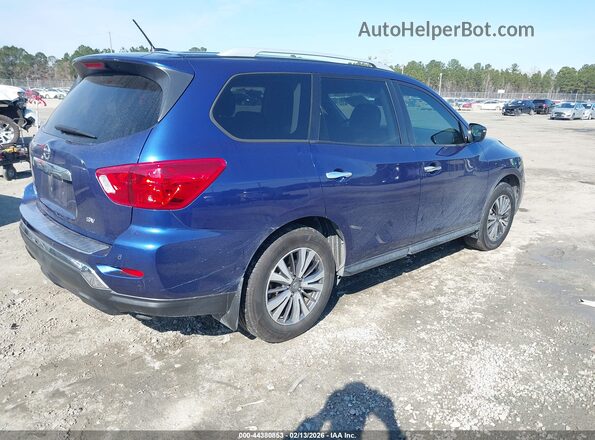 5N1DR2MN6JC648723 2018 NISSAN PATHFINDER Blue Tył prawy