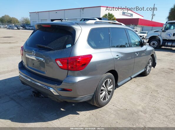 5N1DR2MN9JC666374 2018 NISSAN PATHFINDER Серый Задняя правая четверть