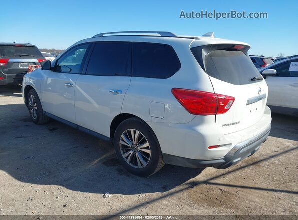 5N1DR2MN9KC618617 2019 NISSAN PATHFINDER Белый Задняя левая четверть