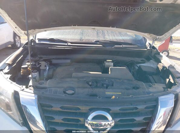 5N1DR2MN9KC618617 2019 NISSAN PATHFINDER Белый Вид сзади