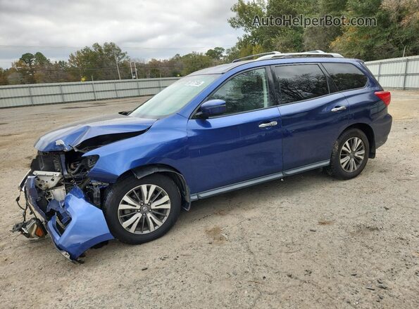 5N1DR2MNXJC657246 2018 NISSAN PATHFINDER Blue Front left