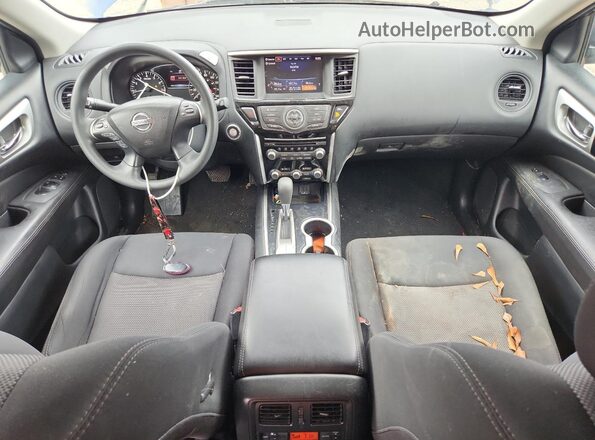 5N1DR2MNXJC657246 2018 NISSAN PATHFINDER Blue Dashboard view