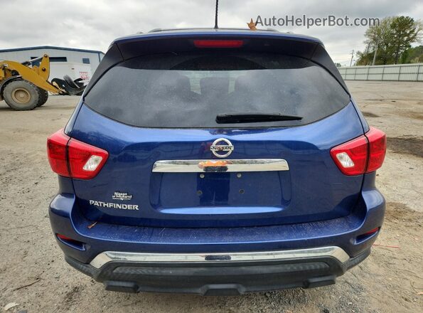 5N1DR2MNXJC657246 2018 NISSAN PATHFINDER Blue Rear view