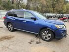 2018 Nissan Pathfinder S Blue vin: 5N1DR2MNXJC657246