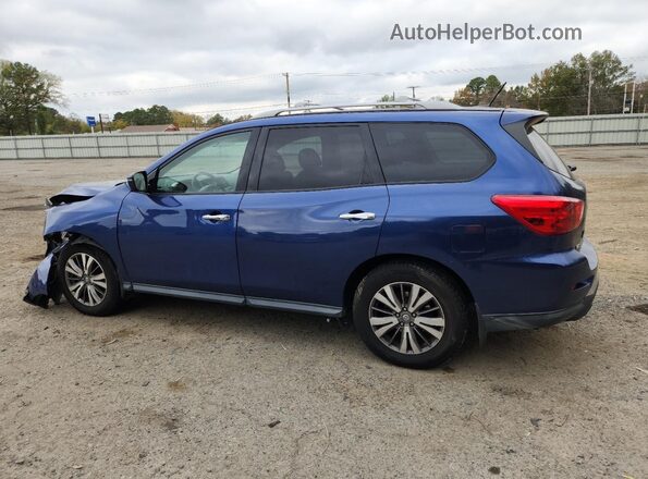 5N1DR2MNXJC657246 2018 NISSAN PATHFINDER Blue Rear left