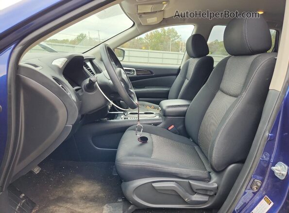 5N1DR2MNXJC657246 2018 NISSAN PATHFINDER Blue Front interior view