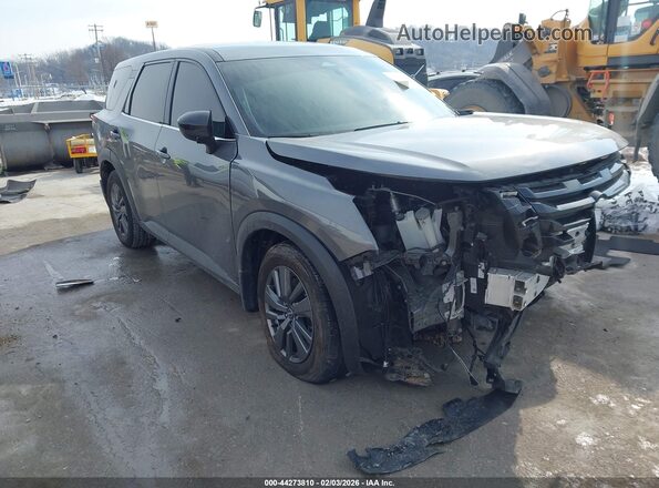 5N1DR3AA2RC299126 2024 NISSAN PATHFINDER Серый Передняя правая четверть